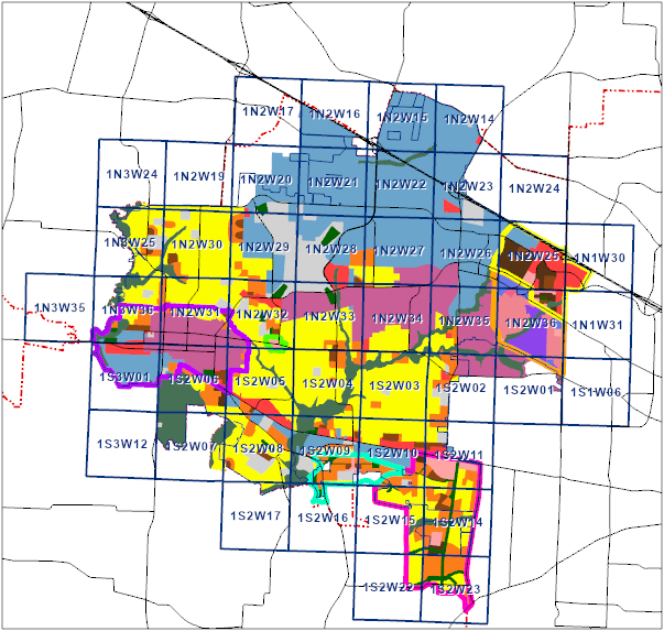 Comprehensive Plan Map Grid with Links to Maps 